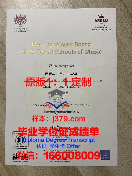DCU学术资格证书