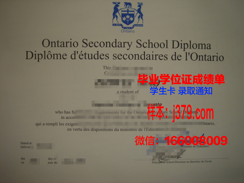 安省理工学府成绩单查询