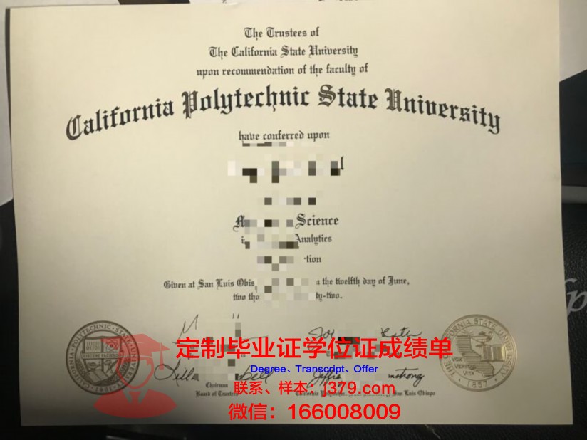 联合理工学院毕业证书及成绩记录
