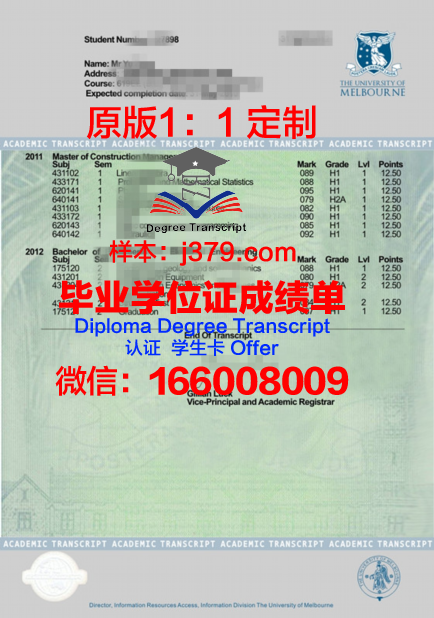 SPIT学术资格证书与成绩单