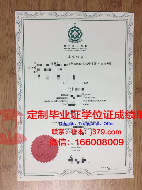 勒芒理工学院材料科学学位证书