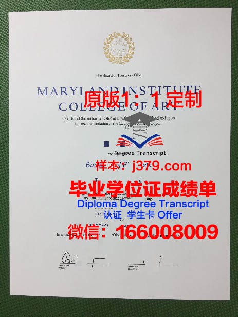 马里兰州立大学学院公园分校学士学位证书